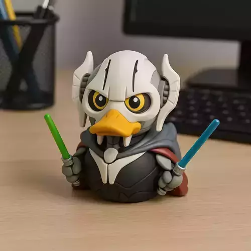 Rubber Duck - General Grievous - Star Wars - 3d print