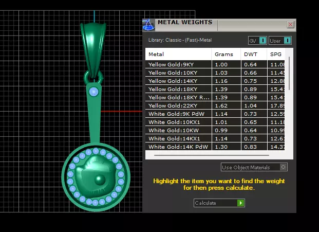  frying pan  inspired pendant model 3D print model_6