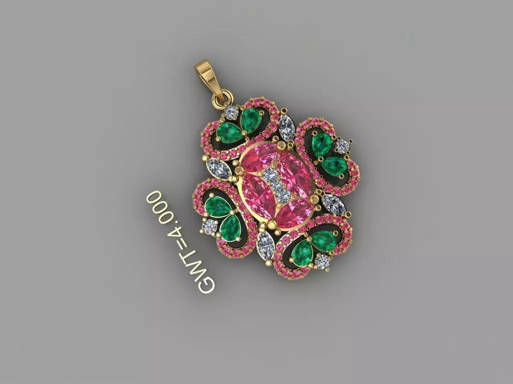 FASION PENDANT 3D model_1