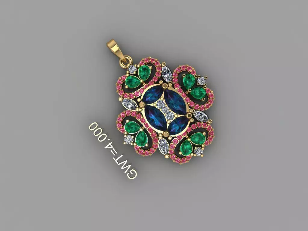 FASION PENDANT 3D model_0