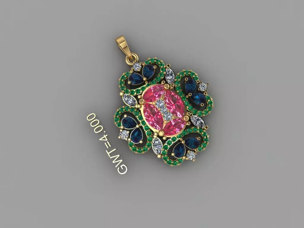 FASION PENDANT 3D model_2