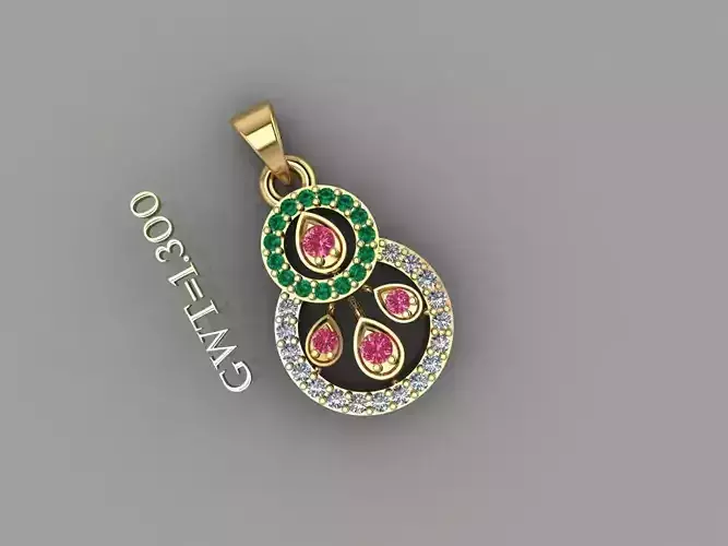 FASION PENDANT 3D model