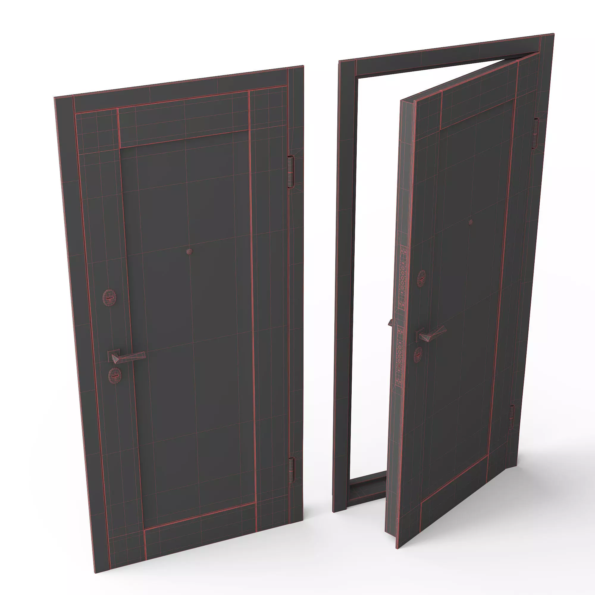 Acade Door 3D model_2
