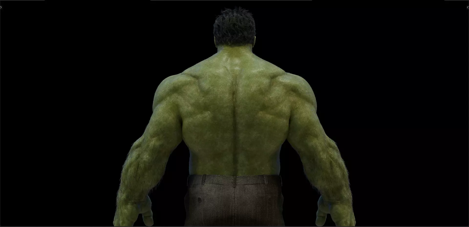 Hulk from Avengers 2012 and from Thor Ragnarok 3D model_11