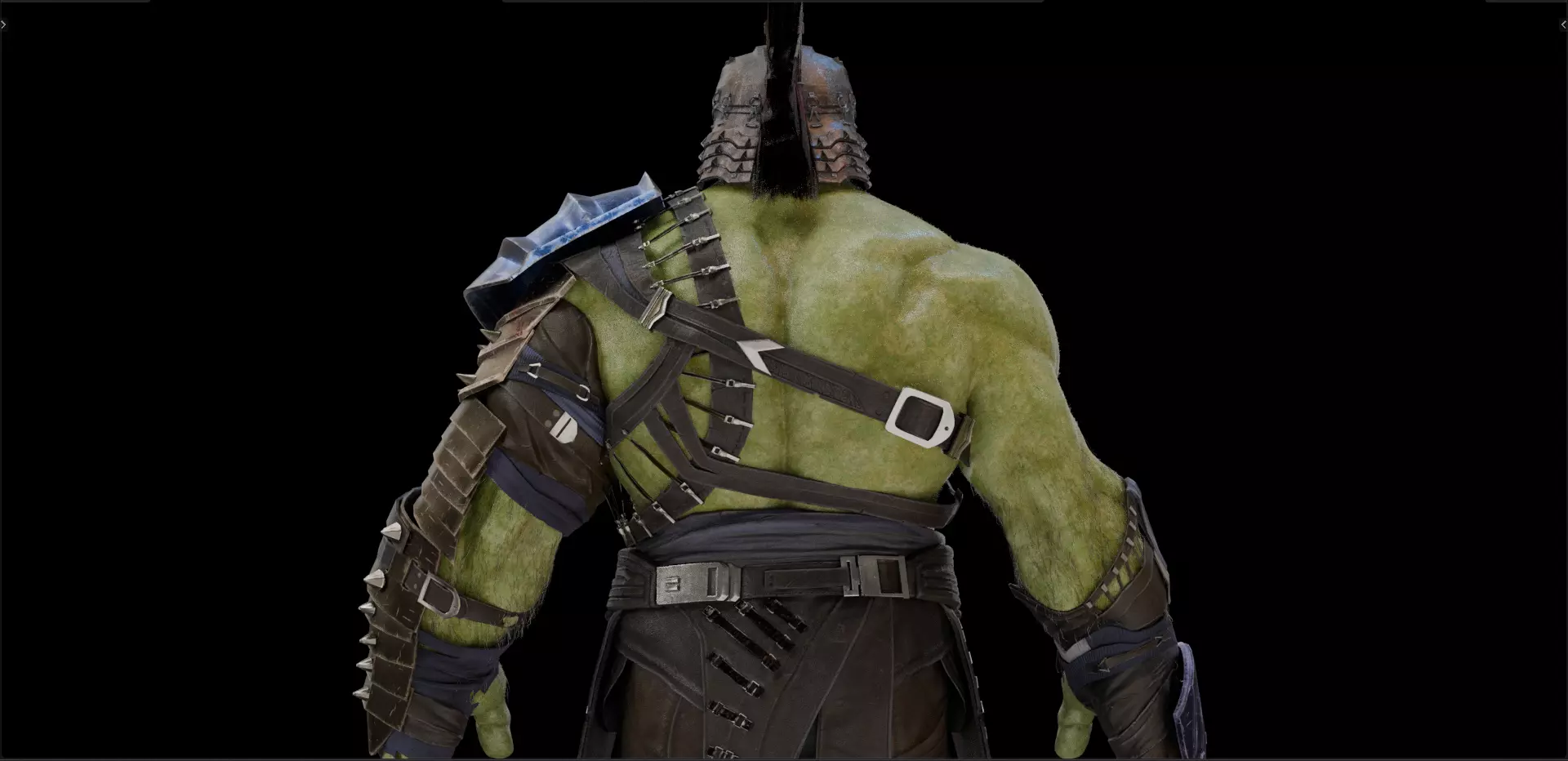 Hulk from Avengers 2012 and from Thor Ragnarok 3D model_9