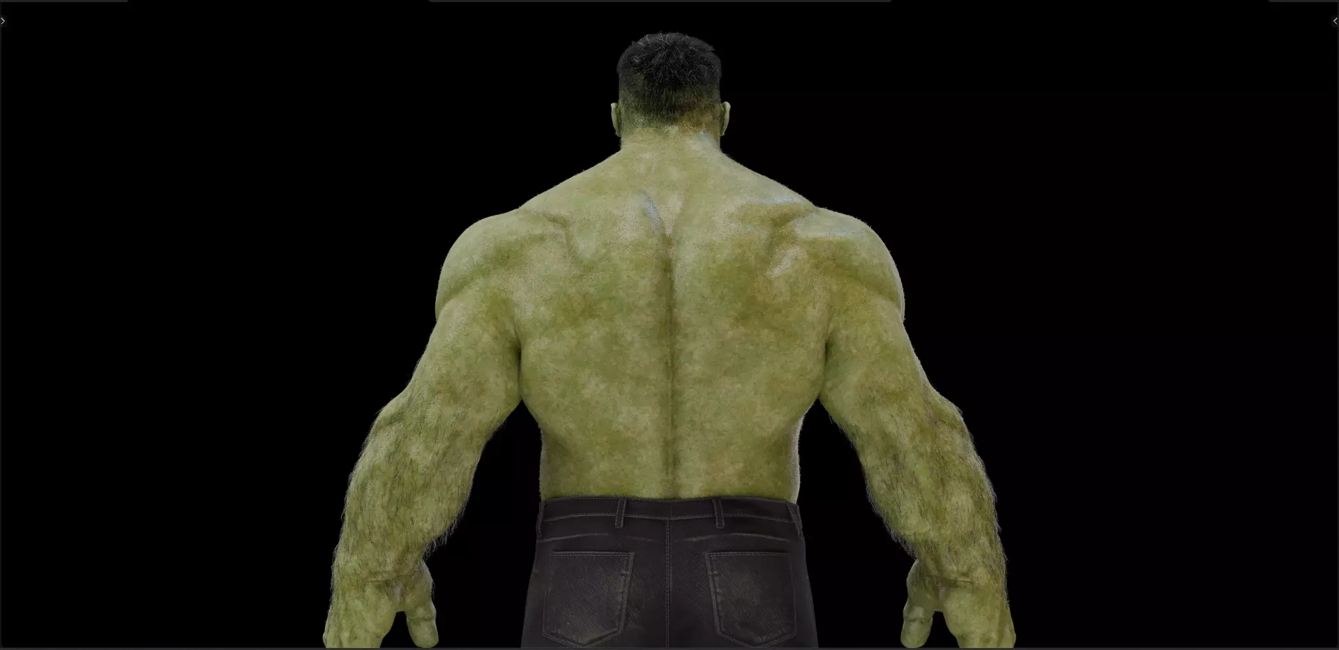 Hulk from Avengers 2012 and from Thor Ragnarok 3D model_7