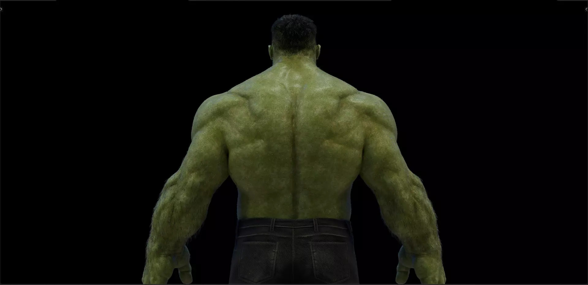 Hulk from Avengers 2012 and from Thor Ragnarok 3D model_13
