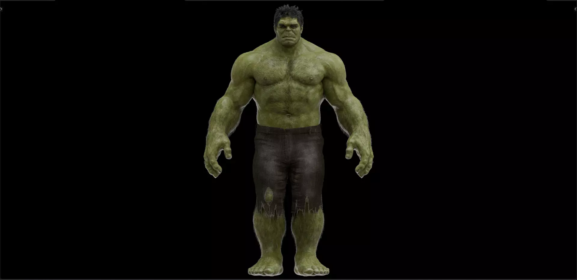 Hulk from Avengers 2012 and from Thor Ragnarok 3D model_16
