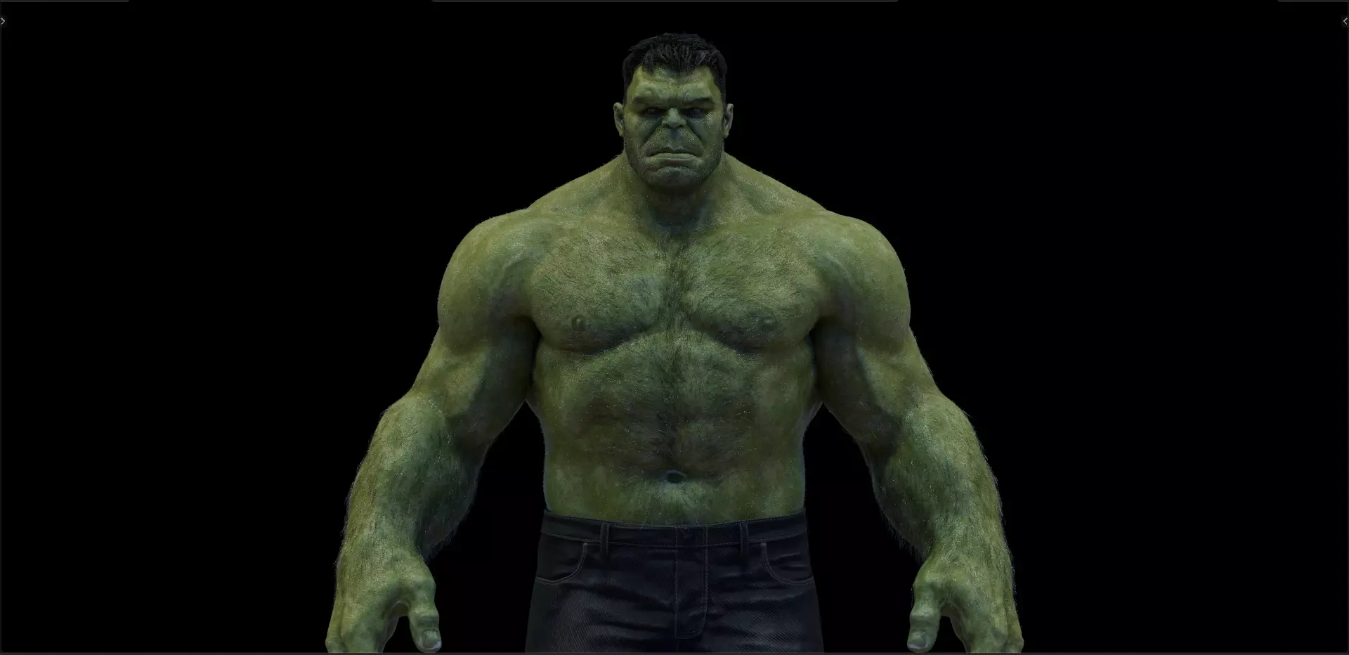 Hulk from Avengers 2012 and from Thor Ragnarok 3D model_12