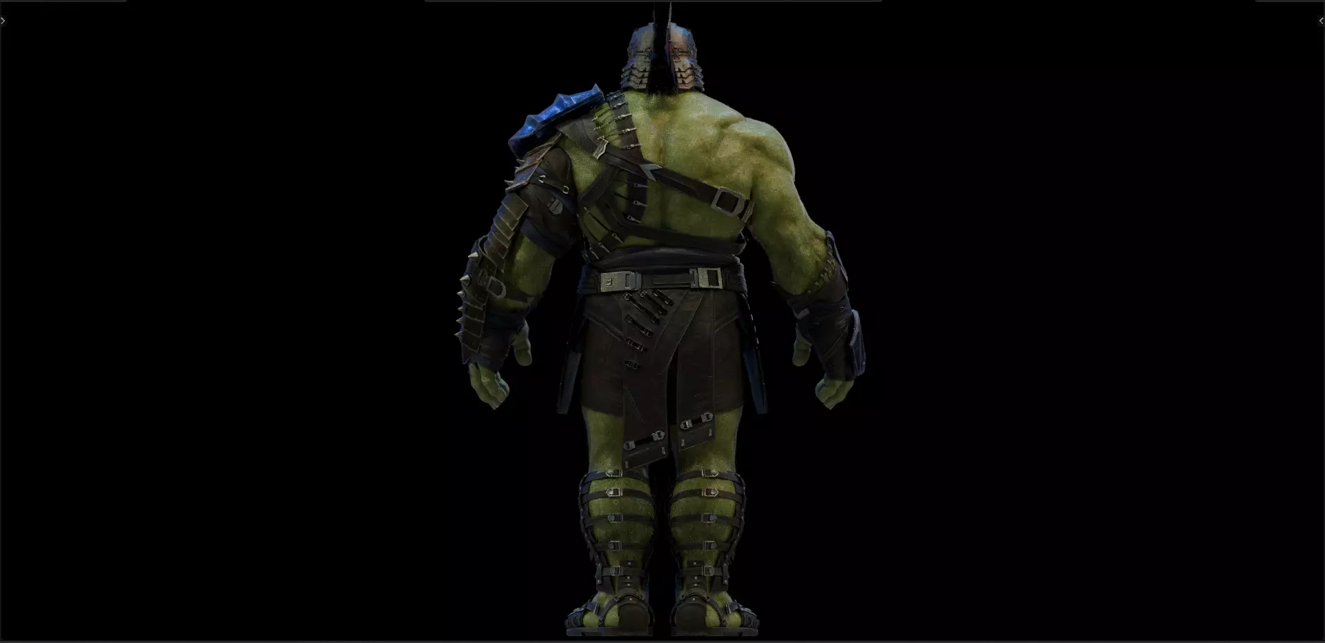 Hulk from Avengers 2012 and from Thor Ragnarok 3D model_26