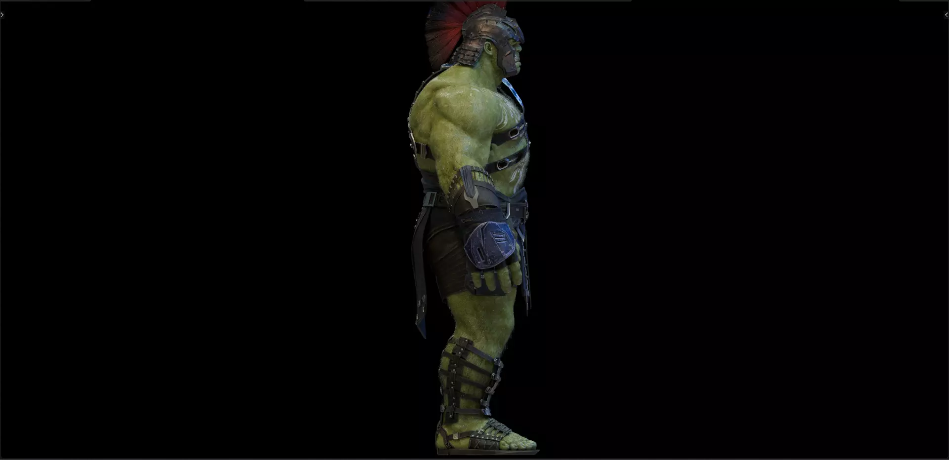 Hulk from Avengers 2012 and from Thor Ragnarok 3D model_25