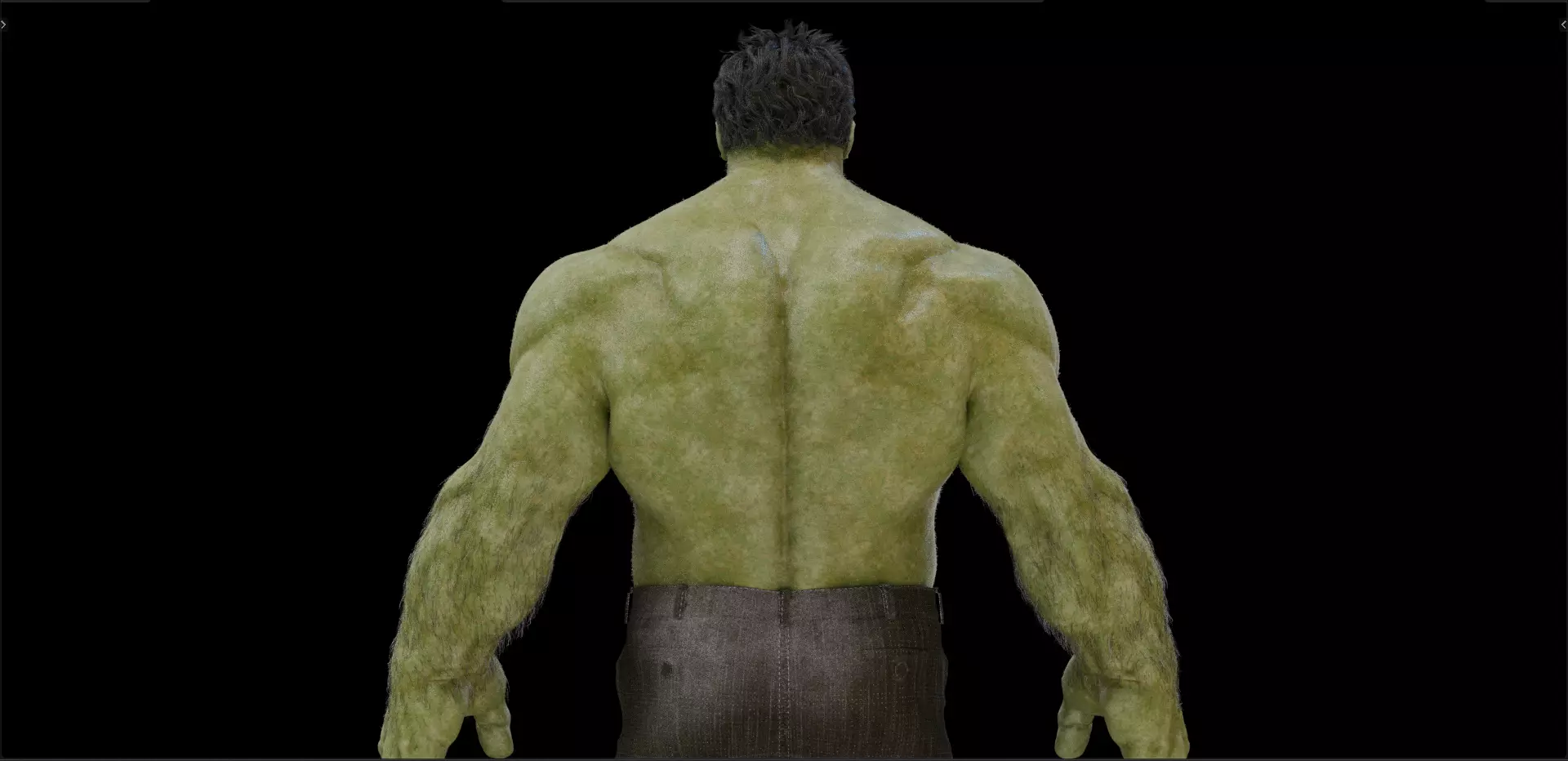 Hulk from Avengers 2012 and from Thor Ragnarok 3D model_5