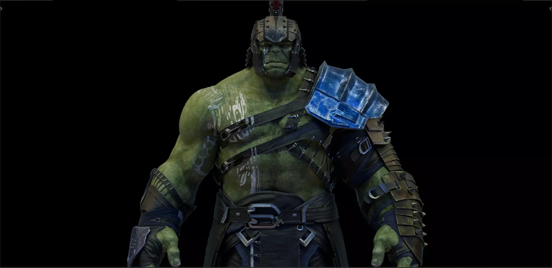 Hulk from Avengers 2012 and from Thor Ragnarok 3D model_14