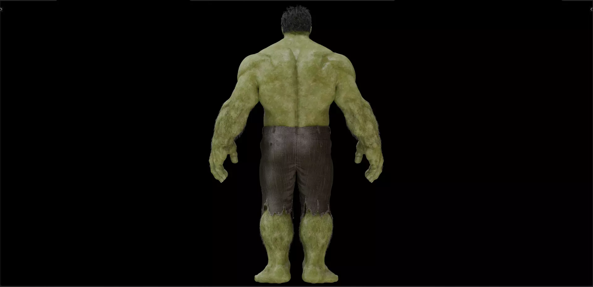Hulk from Avengers 2012 and from Thor Ragnarok 3D model_18