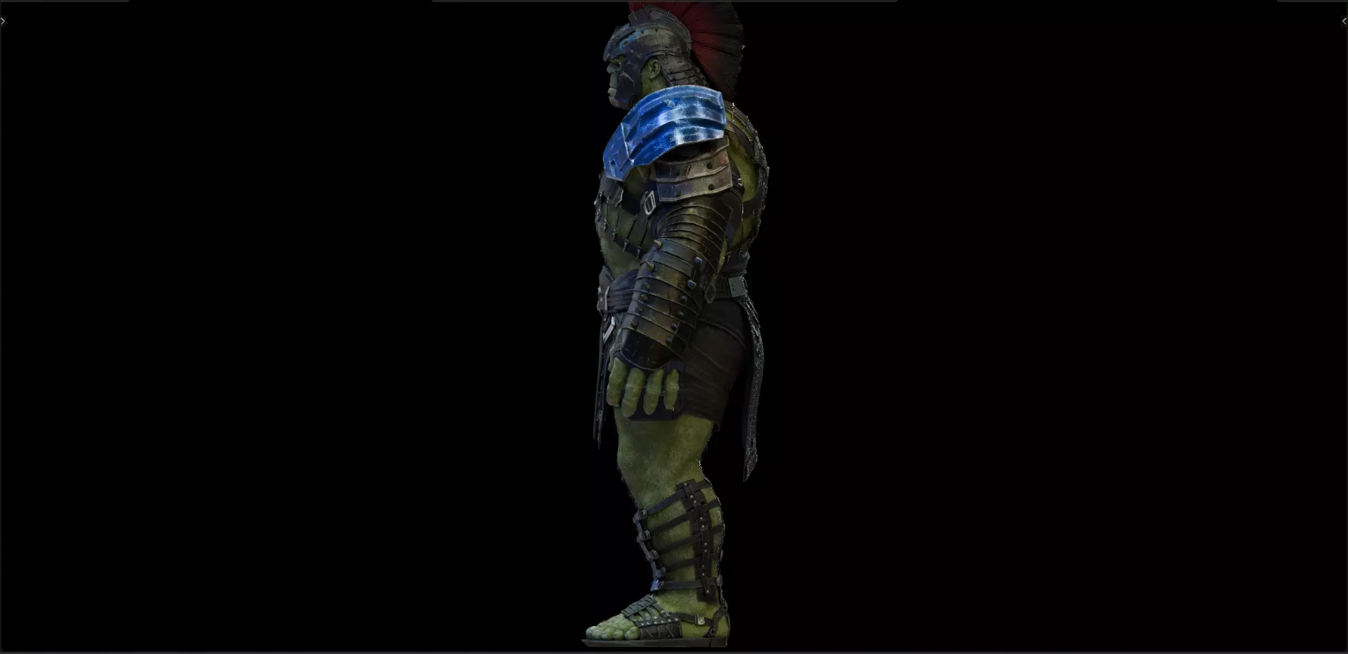 Hulk from Avengers 2012 and from Thor Ragnarok 3D model_27