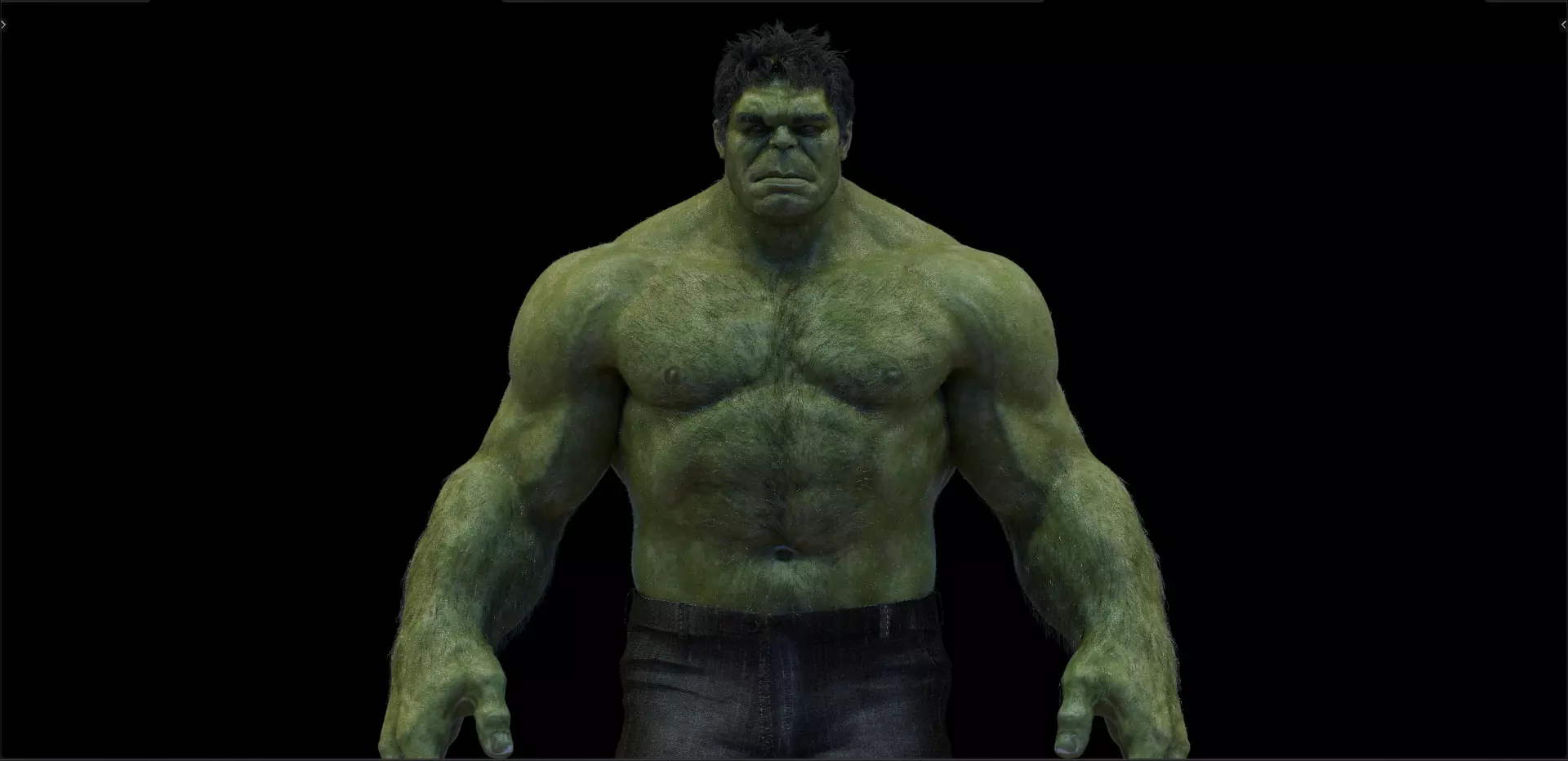 Hulk from Avengers 2012 and from Thor Ragnarok 3D model_10