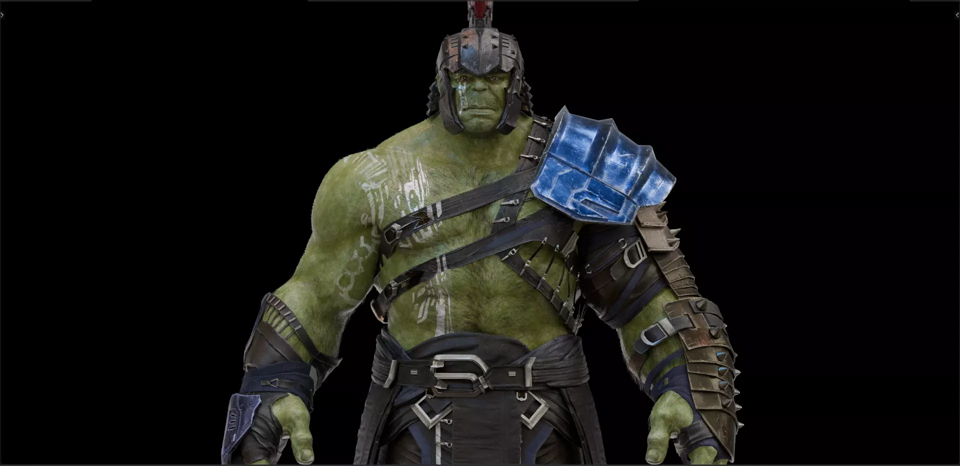 Hulk from Avengers 2012 and from Thor Ragnarok 3D model_8