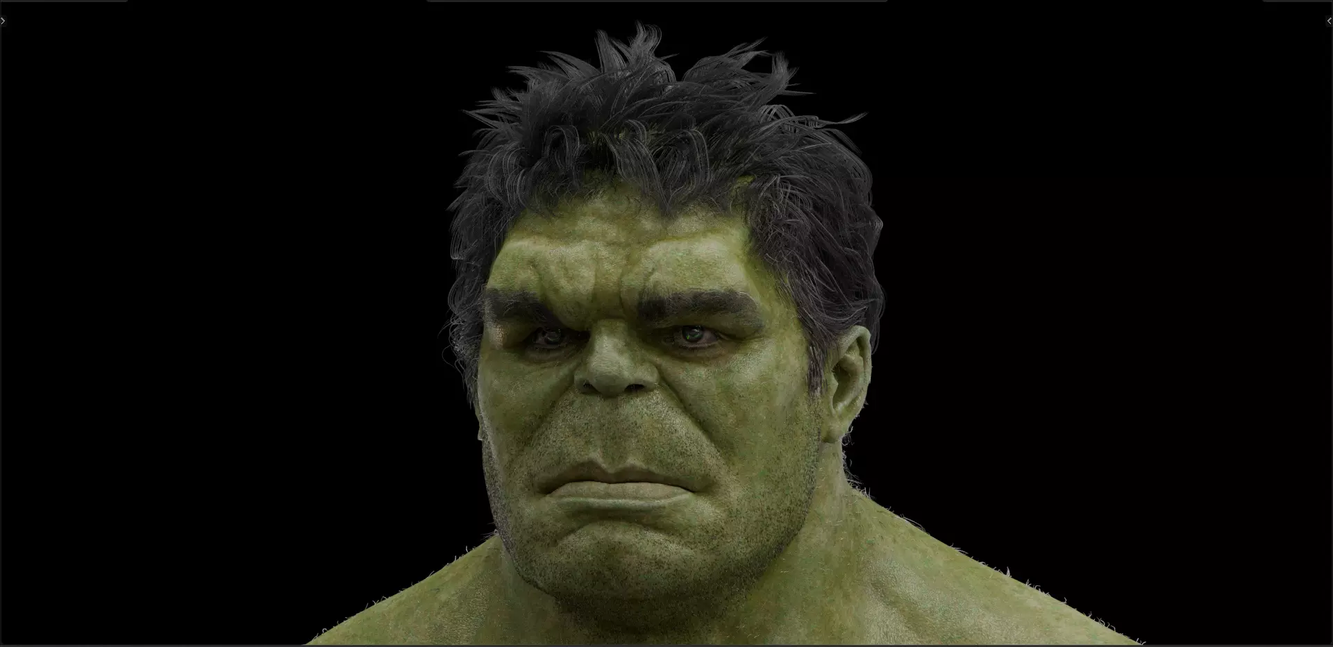 Hulk from Avengers 2012 and from Thor Ragnarok 3D model_28