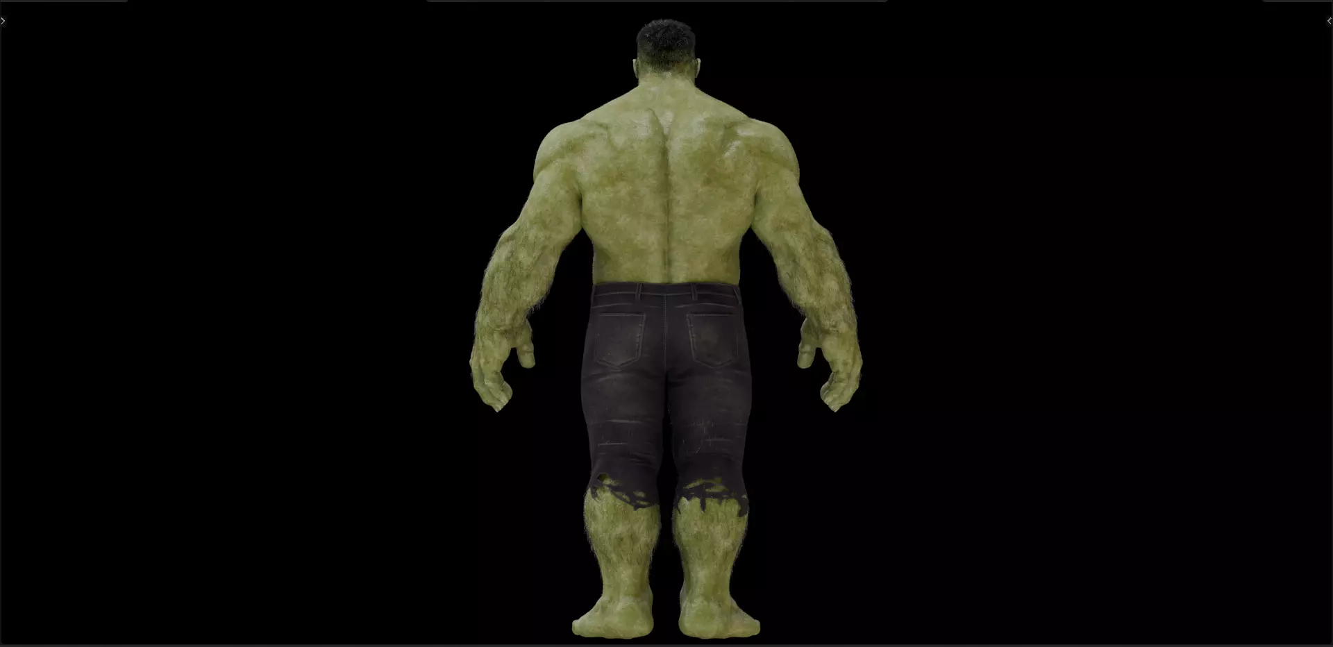 Hulk from Avengers 2012 and from Thor Ragnarok 3D model_22