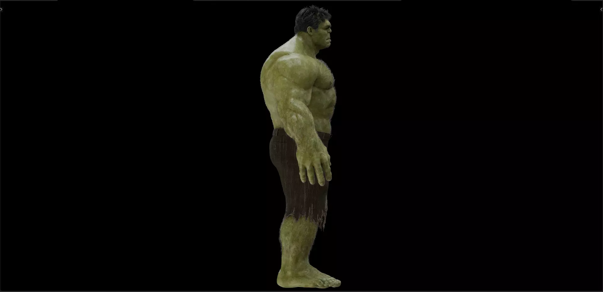 Hulk from Avengers 2012 and from Thor Ragnarok 3D model_17