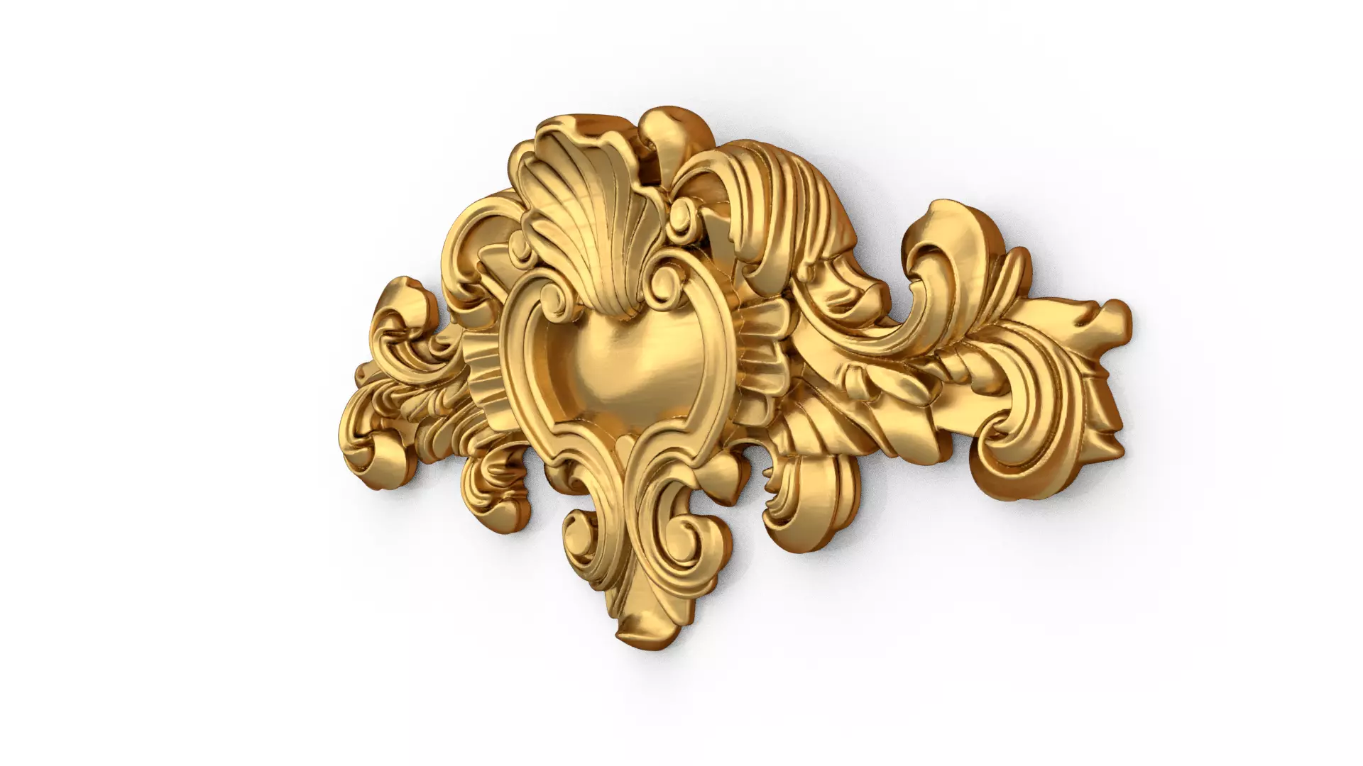 carved classic decorative ornament cnc 3d printing stl 22 3D print model_3