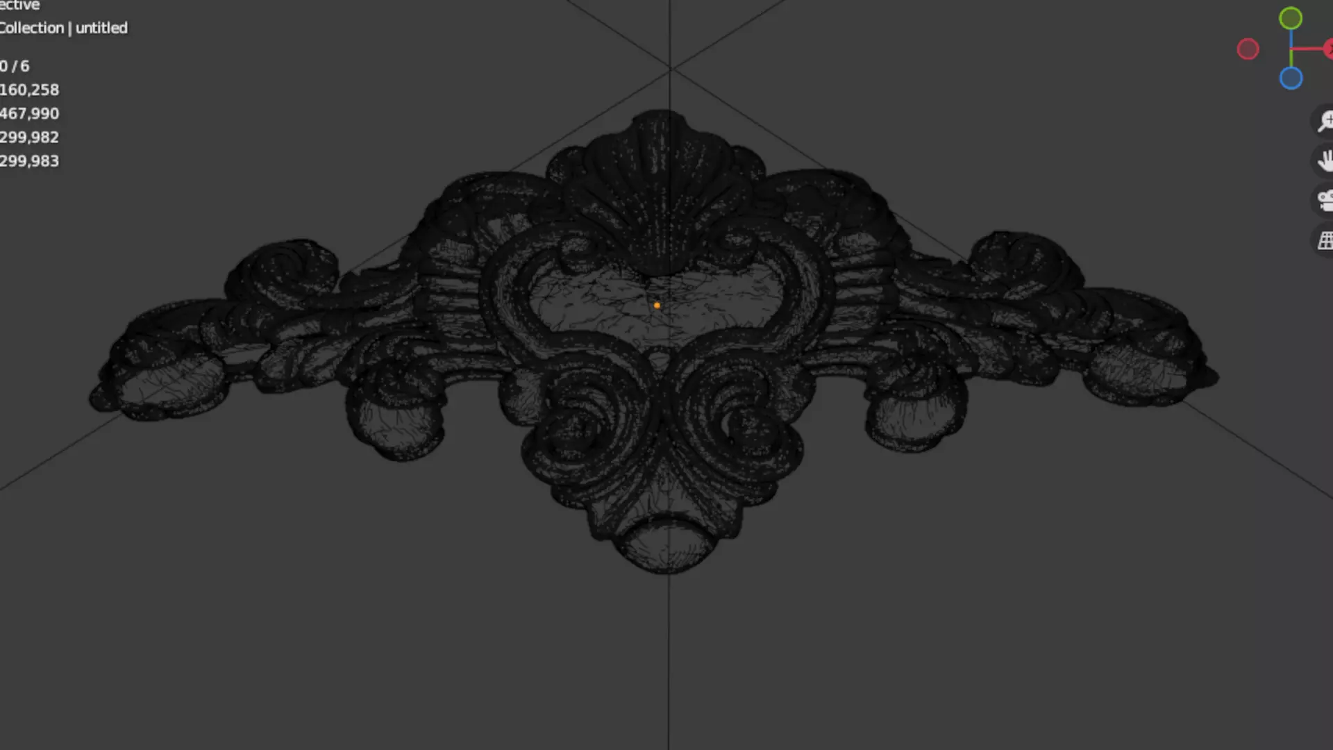 carved classic decorative ornament cnc 3d printing stl 22 3D print model_6