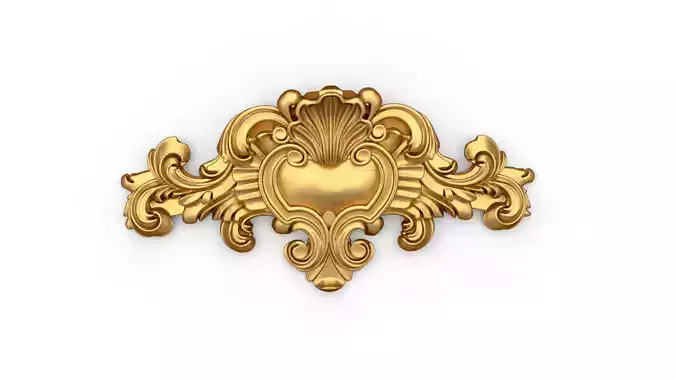 carved classic decorative ornament cnc 3d printing stl 22