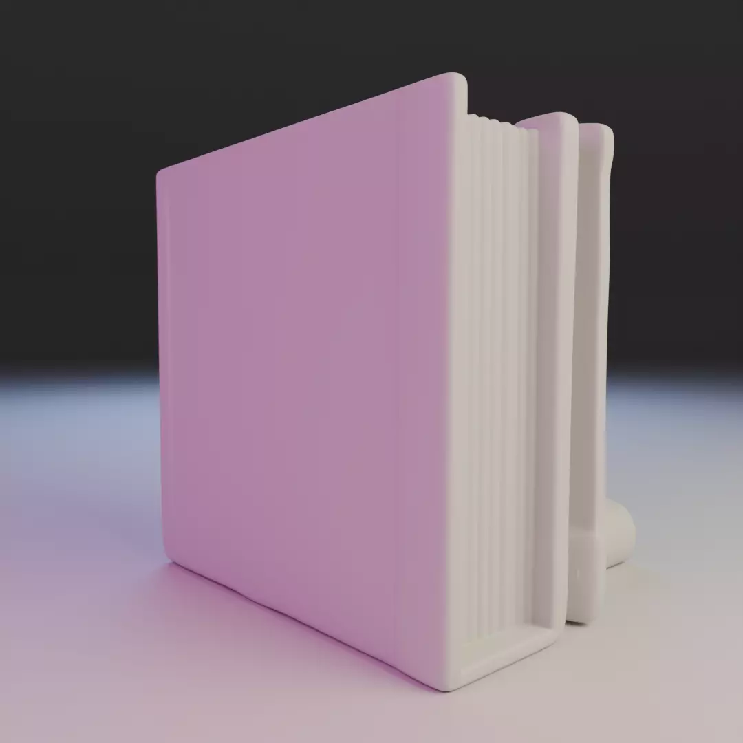 country house book nook 3D print model_13