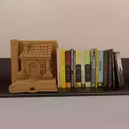 country house book nook