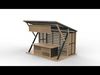 Coffee Shop Design 3D model_1