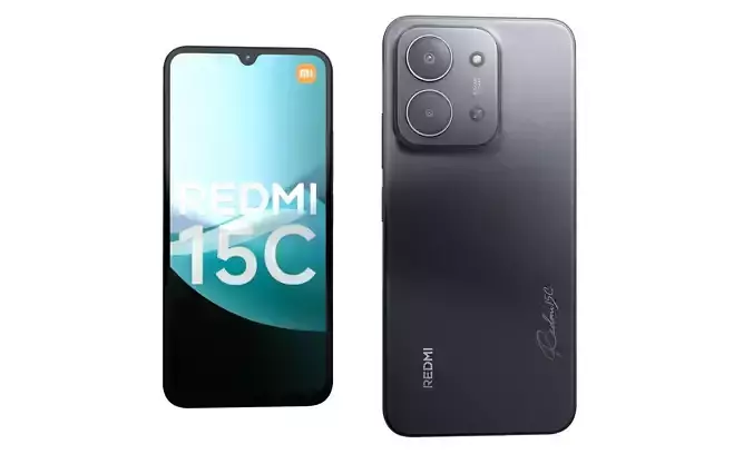 Xiaomi Redmi 15C Black 3D model