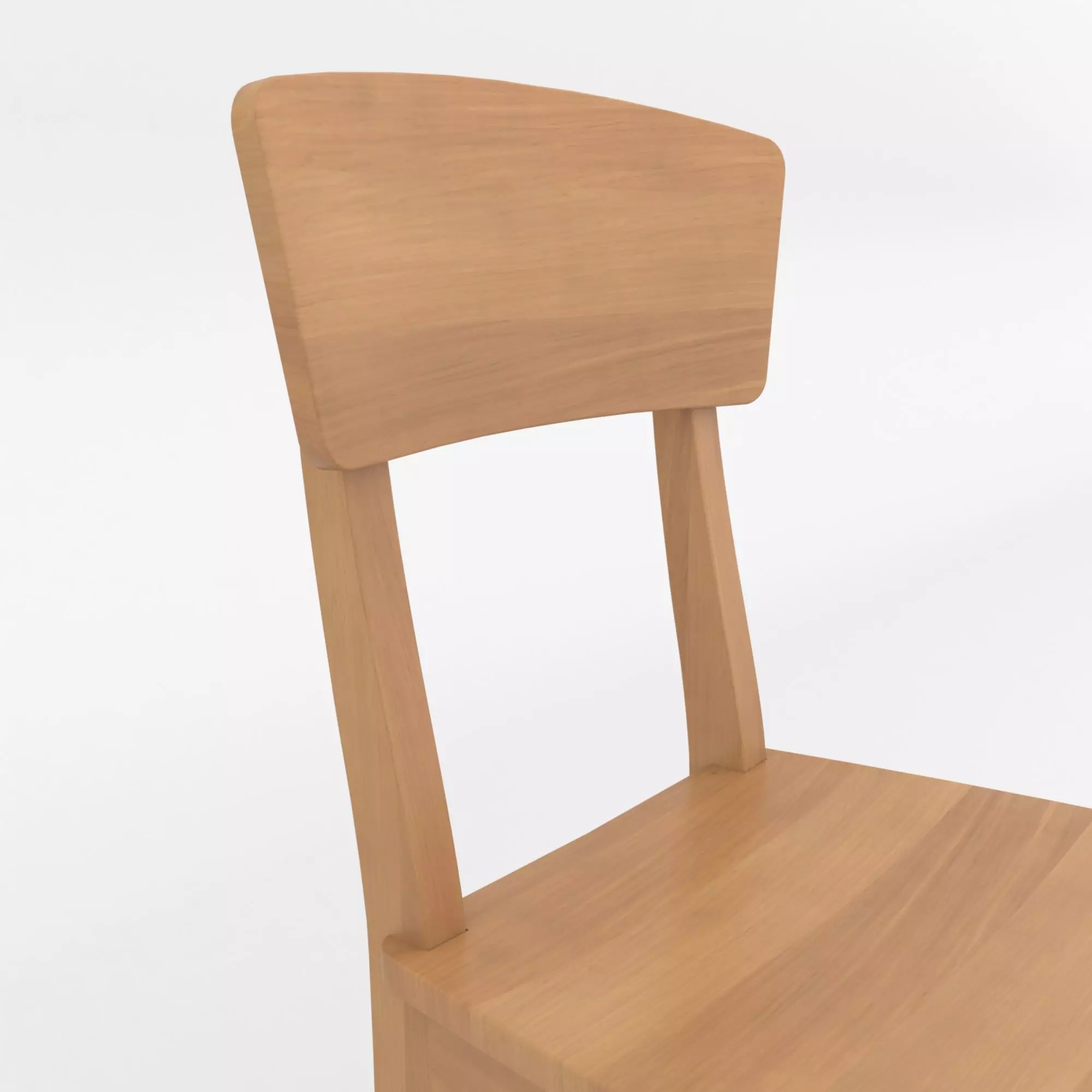 Mid-Century Modern Dinning Set Oslo 3D model_26