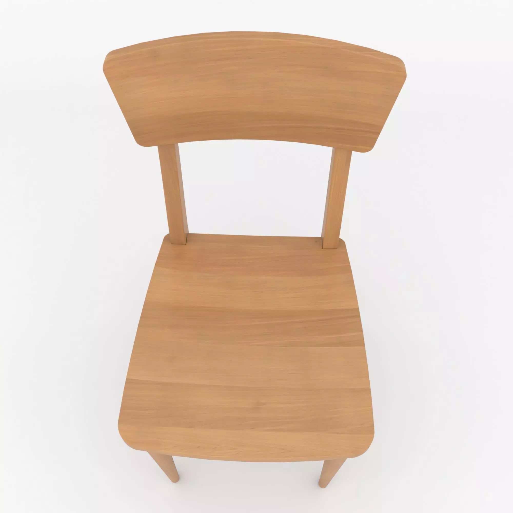 Mid-Century Modern Dinning Set Oslo 3D model_21