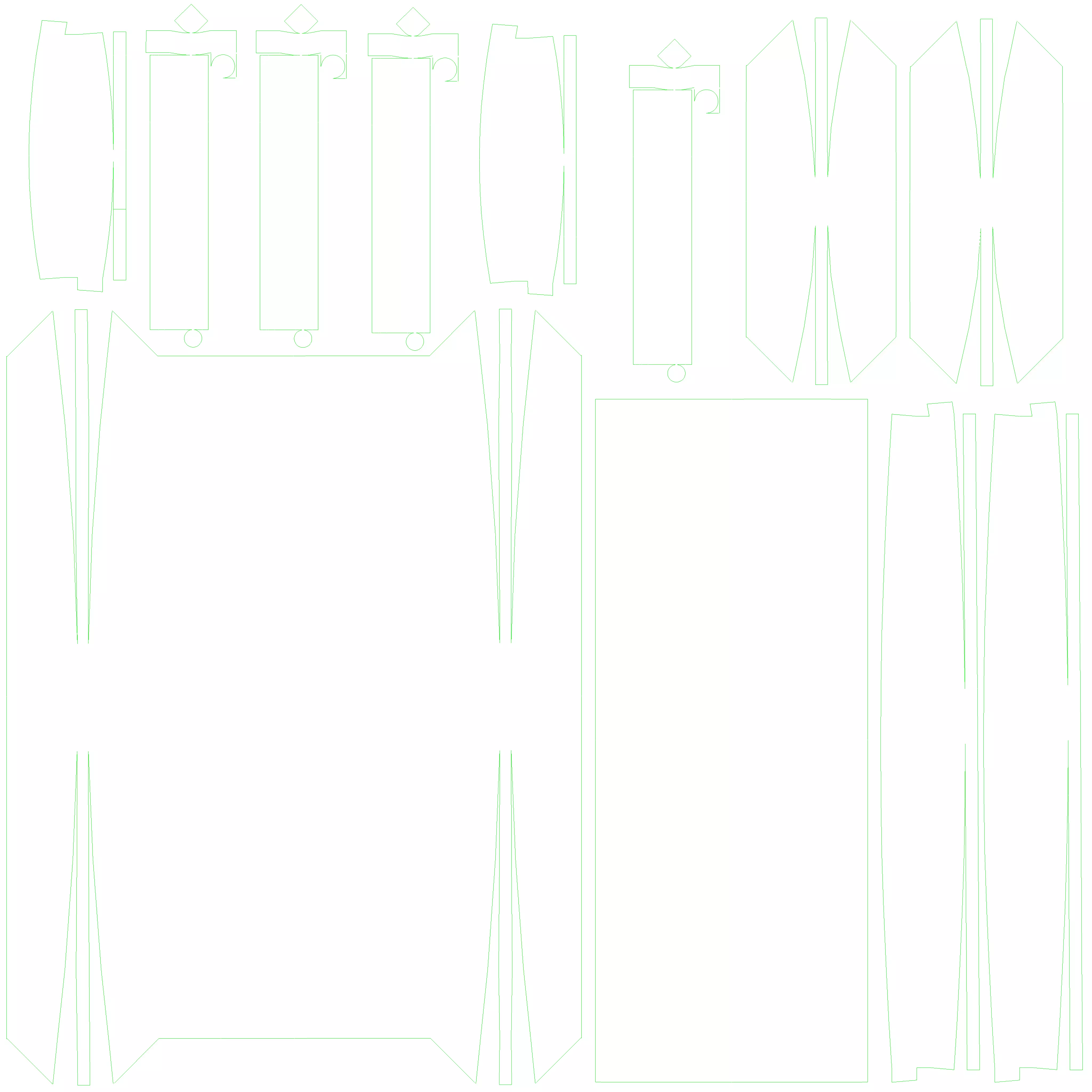 Mid-Century Modern Dinning Set Oslo 3D model_17