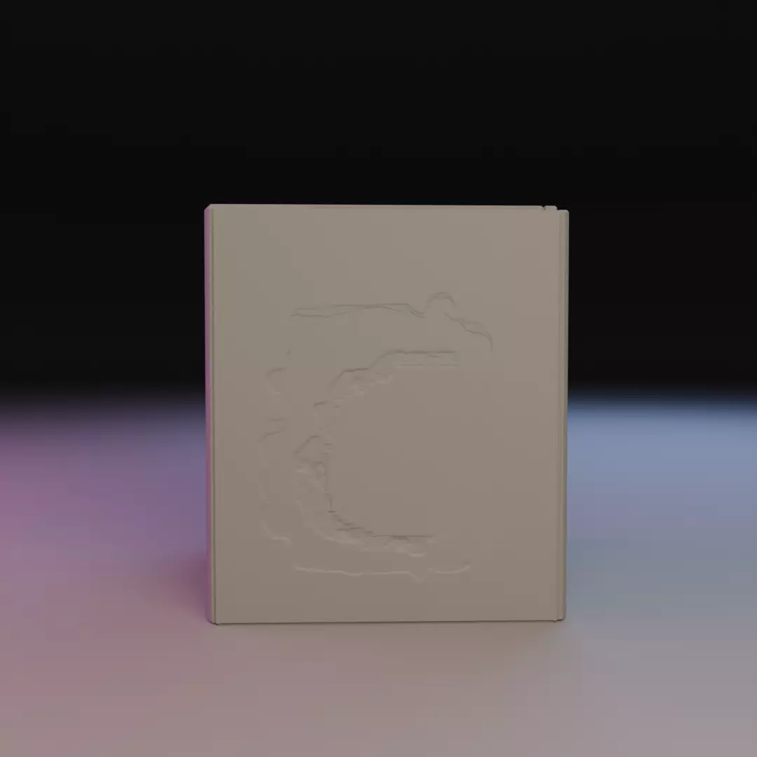 magic forest library book nook 3D print model_6