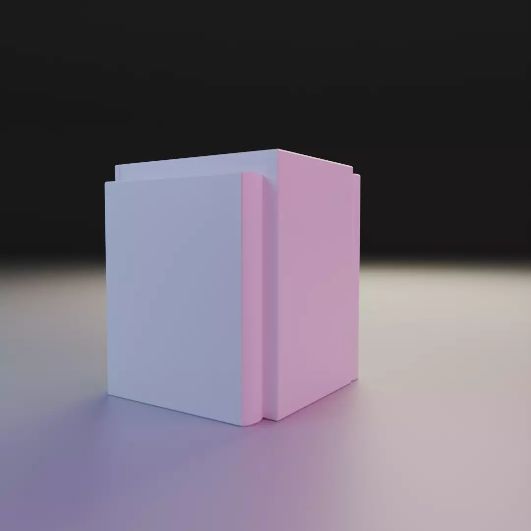 magic forest library book nook 3D print model_11