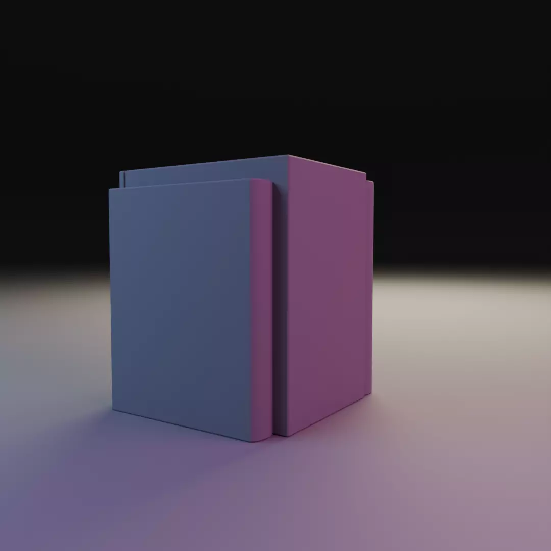 magic forest library book nook 3D print model_12