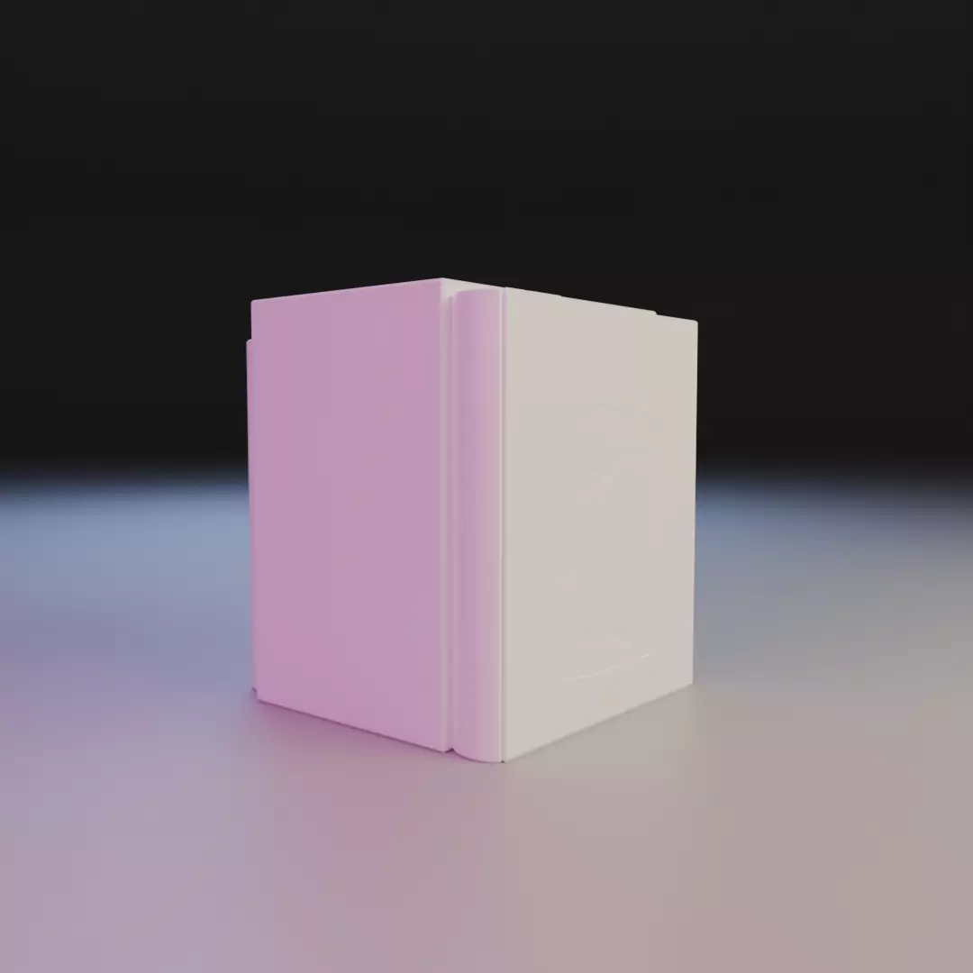 magic forest library book nook 3D print model_15