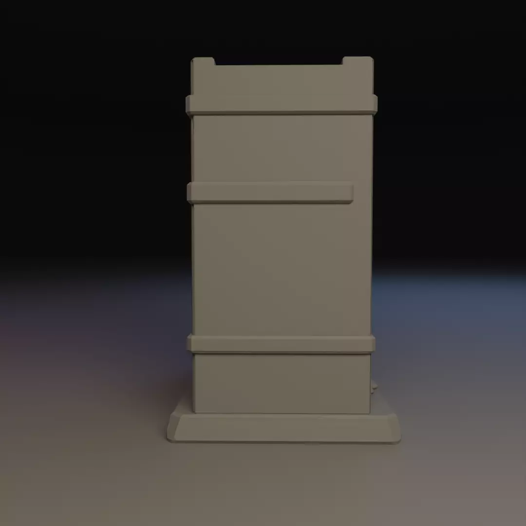 warrior prayer book nook 3D print model_3