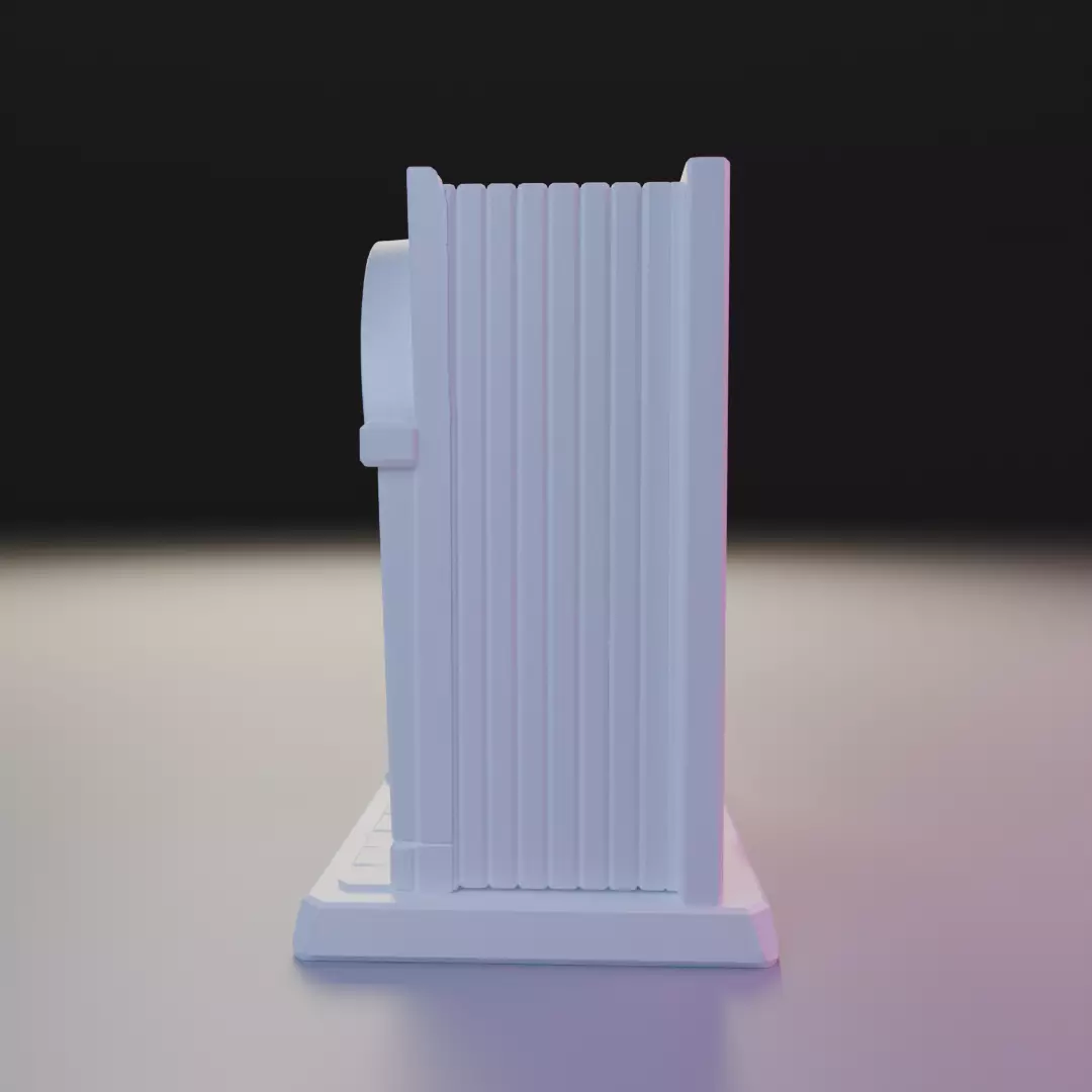 warrior prayer book nook 3D print model_6
