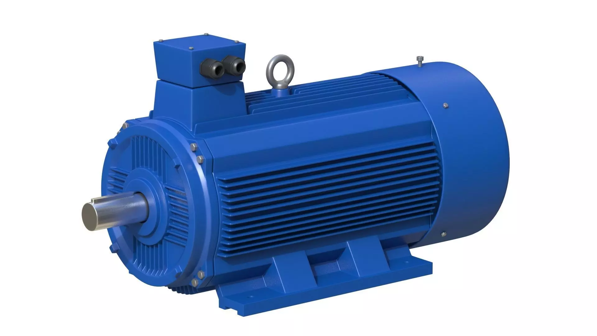 Electric Motor 3D model_1
