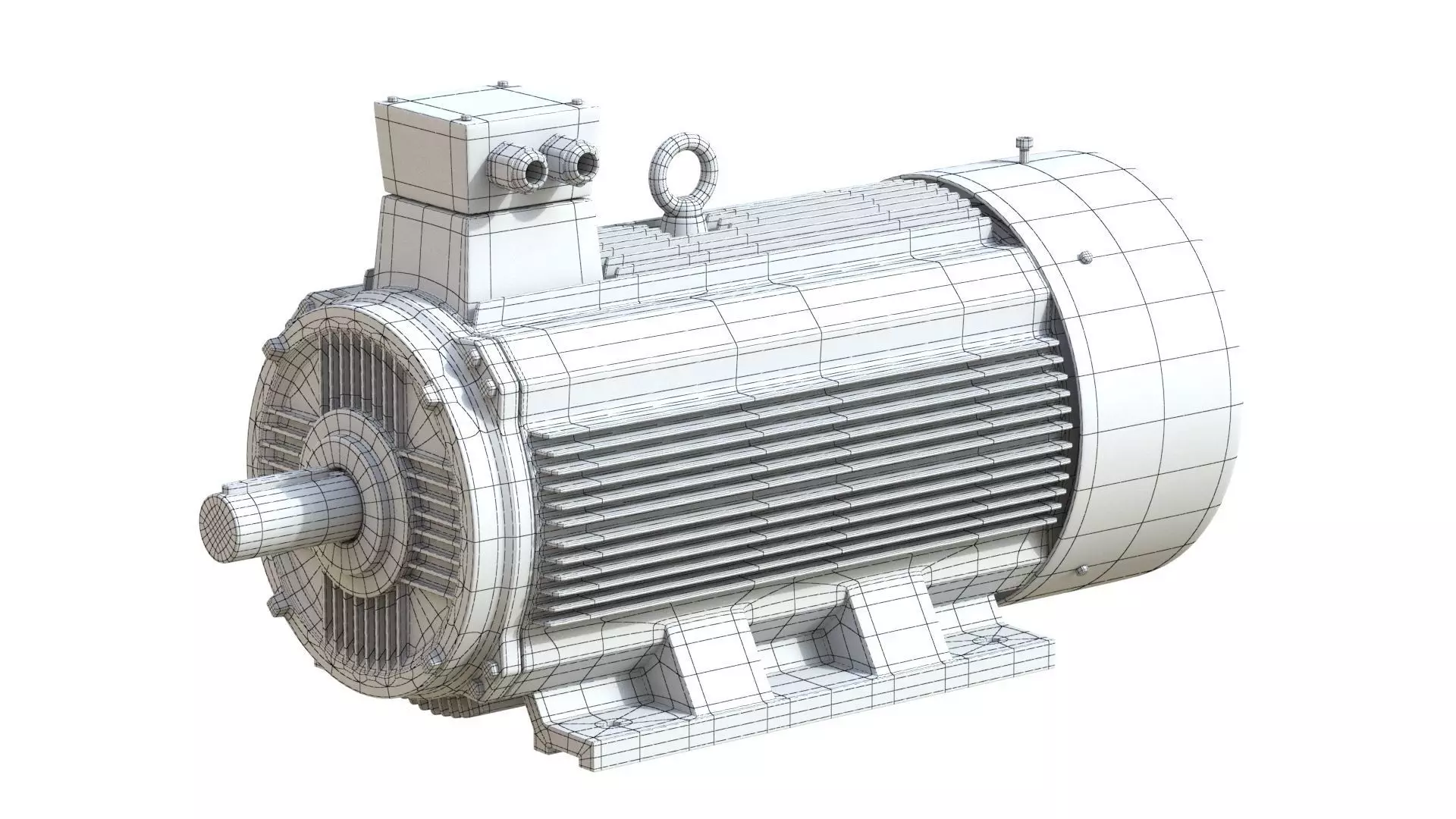 Electric Motor 3D model_7