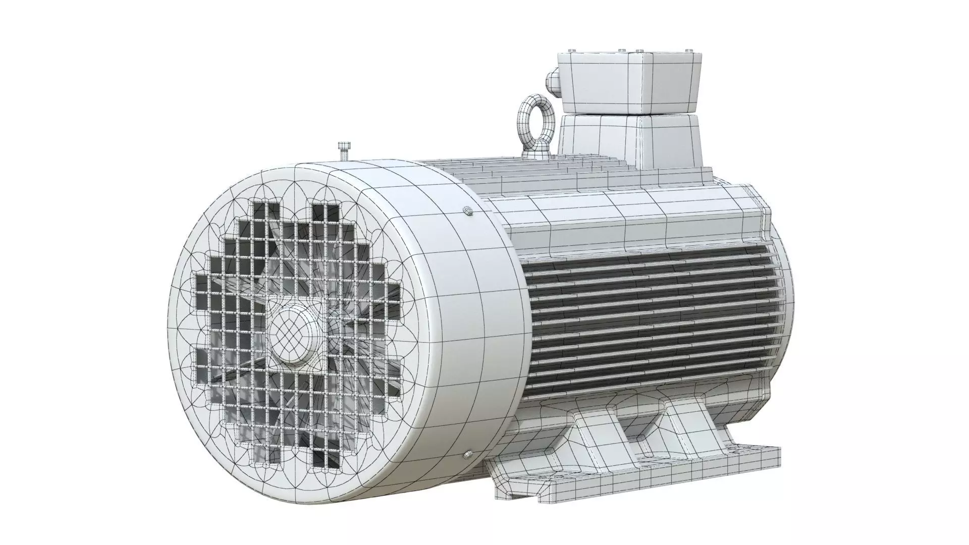 Electric Motor 3D model_9