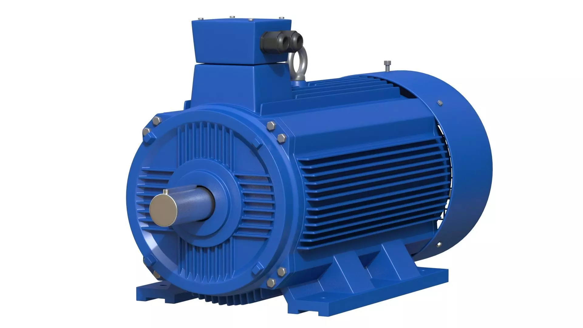 Electric Motor 3D model_0