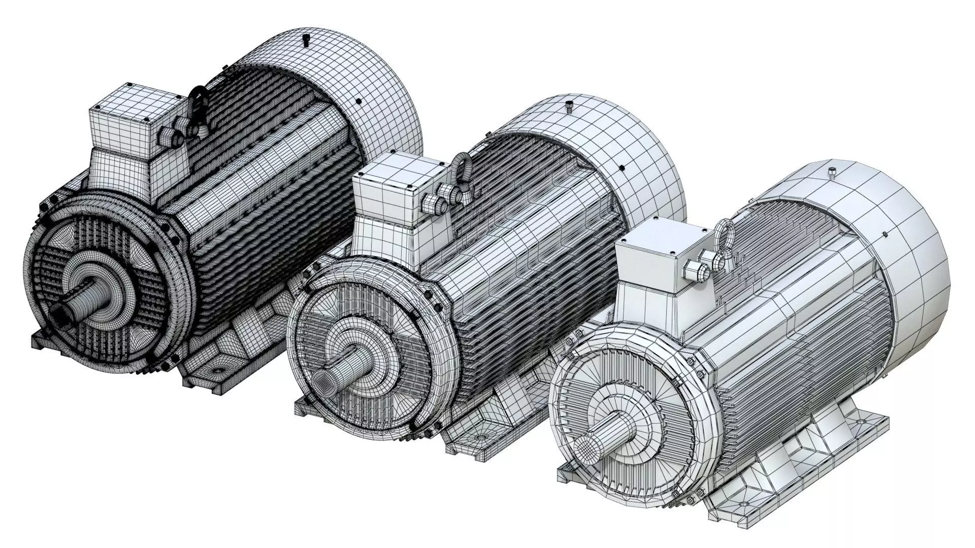 Electric Motor 3D model_10