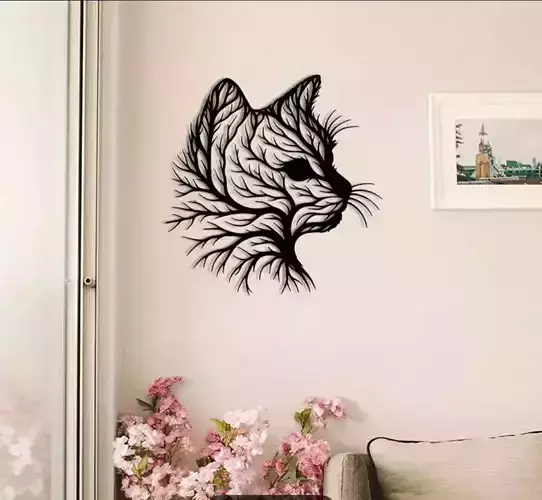 Stylized Tree Branch Wall Art Decor