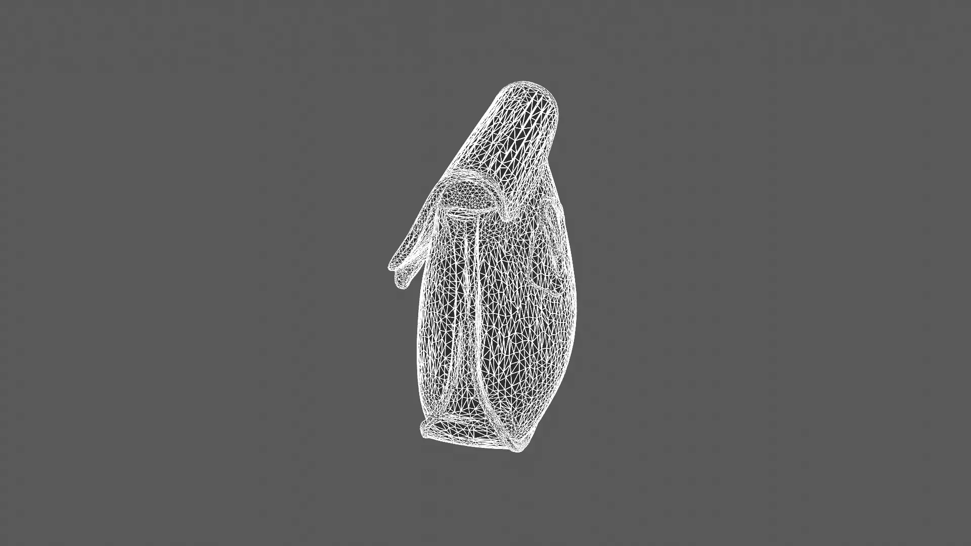 Realistic Brown Leather Pouch 3D Model 3D model_6