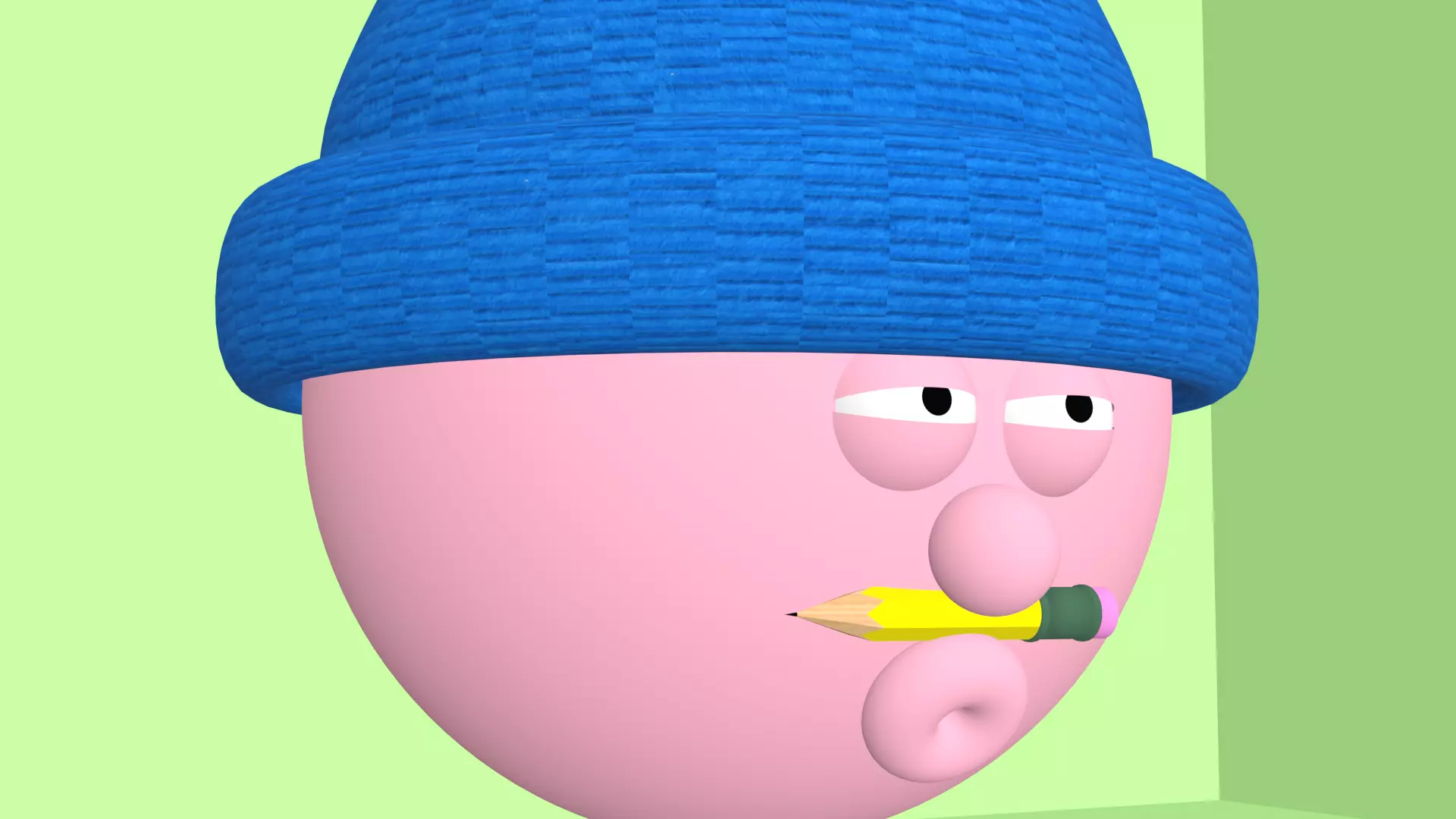 3D STYLIZED FACE CHARACTER 3D model_7