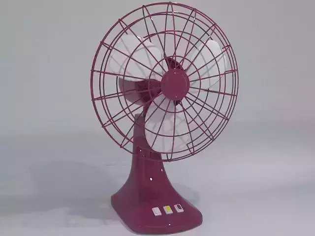 Solar Table Fan