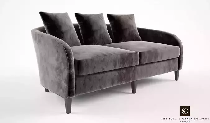 The sofa and chair company Richmond sofa 3D model